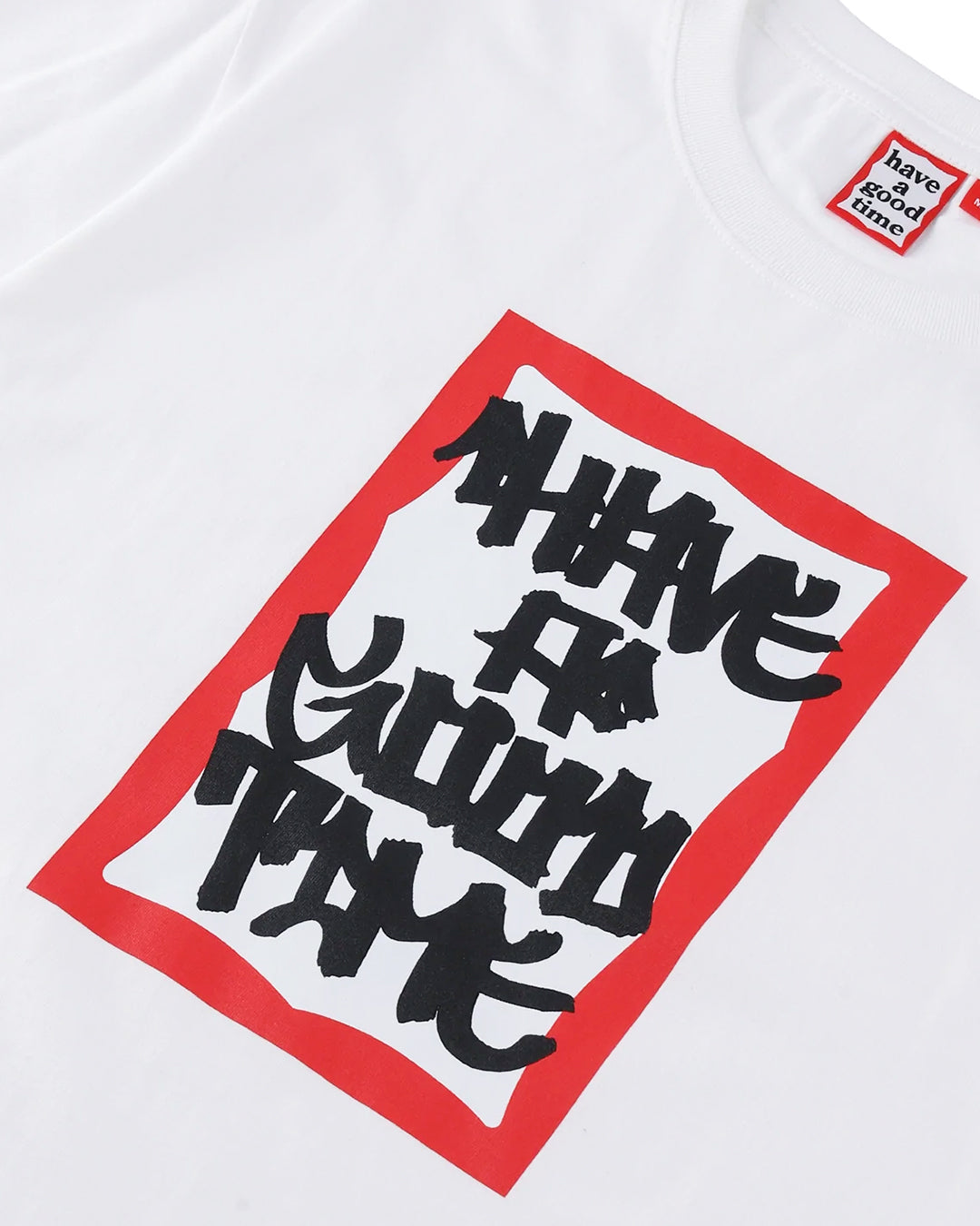 have a good time FRAME S/S TEE WHITE