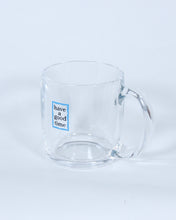 画像をギャラリービューアに読み込む, have a good time / BLUE FRAME CLEAR MUG(ジョッキ)
