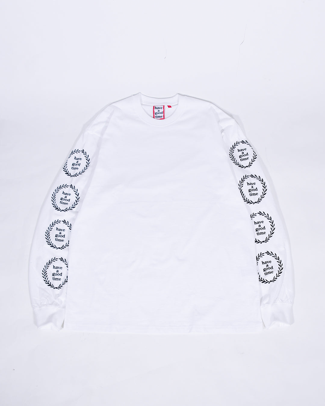 have a good time ARM GRASS LOGO L/S TEE