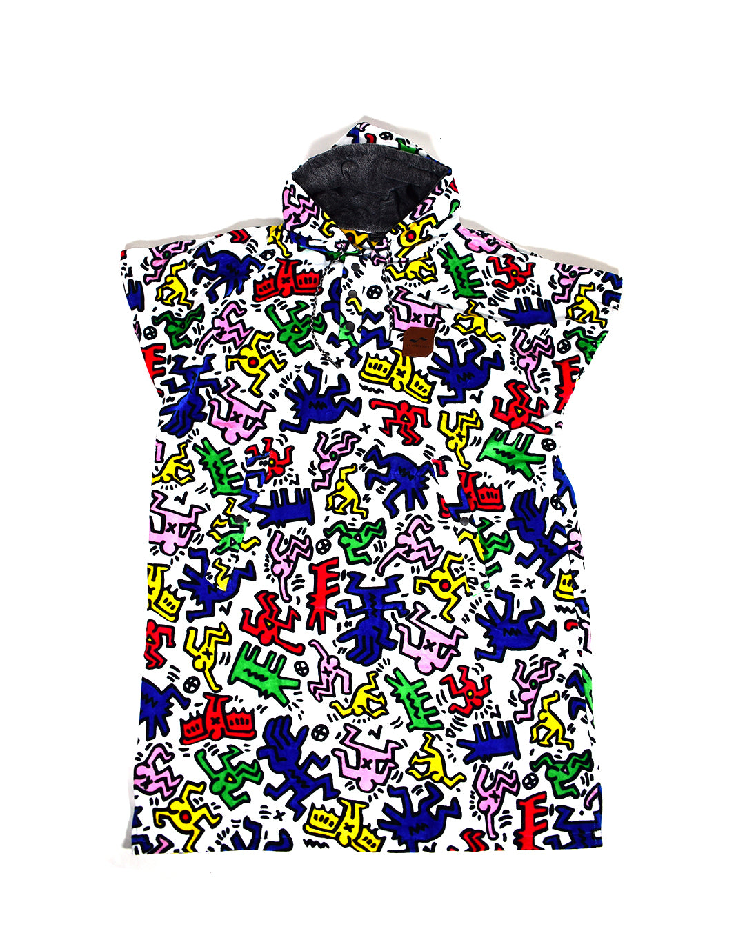 SLOWTIDE x Keith Haring / BURROWS PONCHO