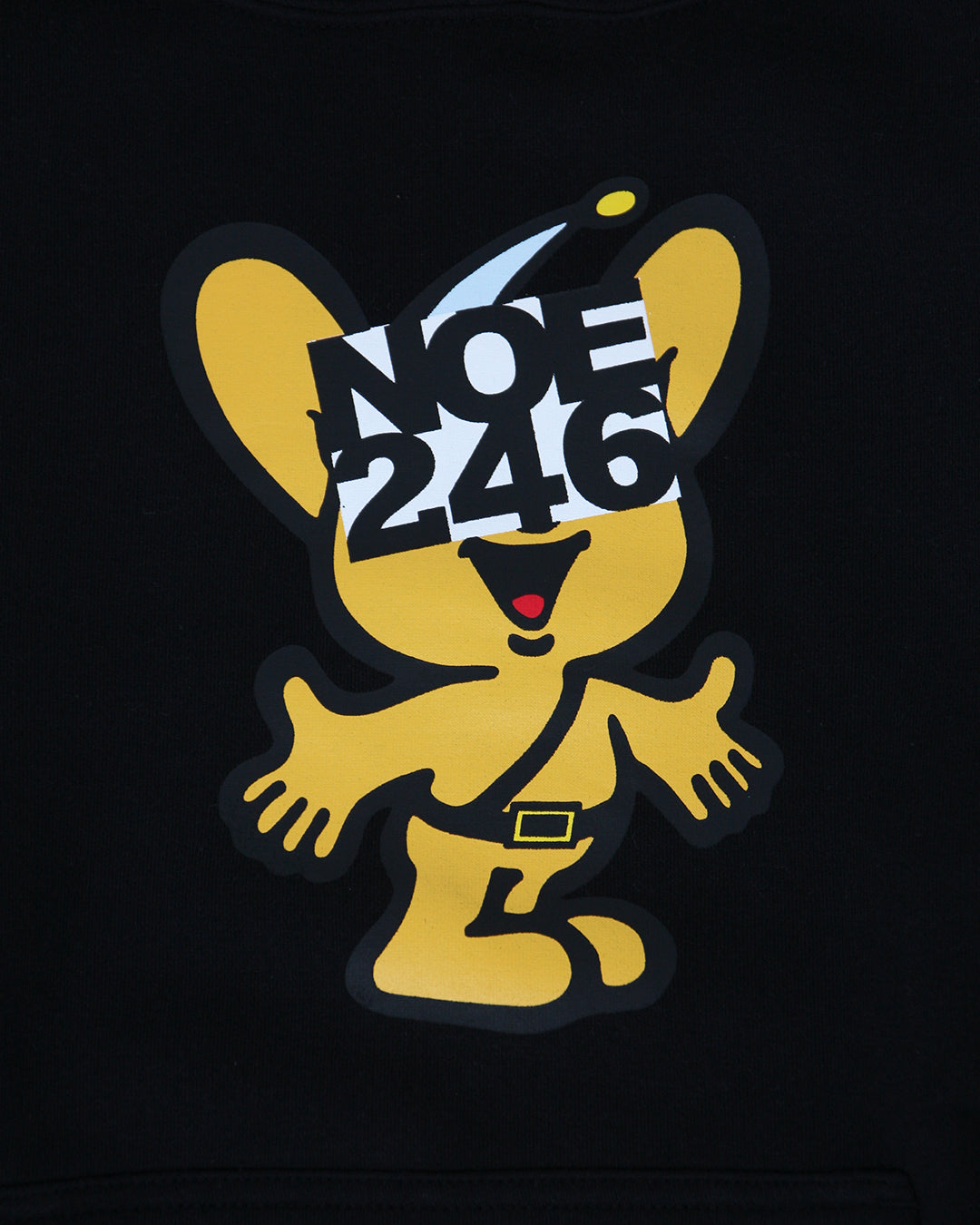 BBL NOE246 Hoodie type1 (BLACK) – BASSLINE