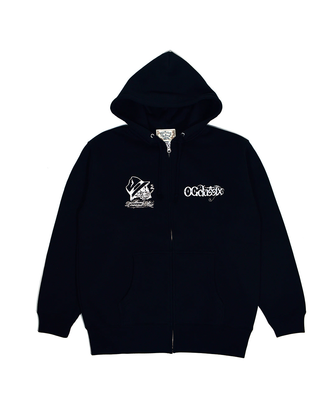 OG“OLD SKULL” Zip Hoodie