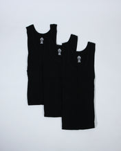 画像をギャラリービューアに読み込む, PRO CLUB 3pack TANKTOP(BLACK / 3枚セット)
